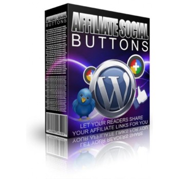 Affiliate Social Buttons Plugin - MRR WordPress Plugin